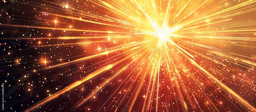 sunburst lines and twinkling stars sunburst lines and twinkling stars