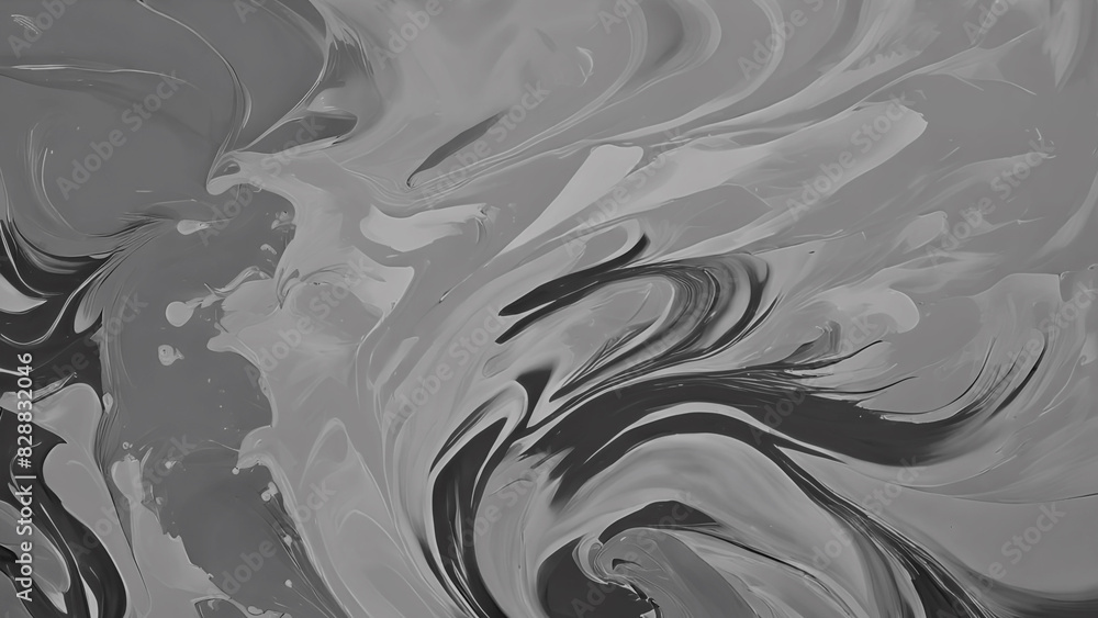 Fototapeta premium Black abstract design. modern and sophisticated visual art form that utilizes the starkness and depth of black to create captivating compositions. style features bold dark shapes Design Background