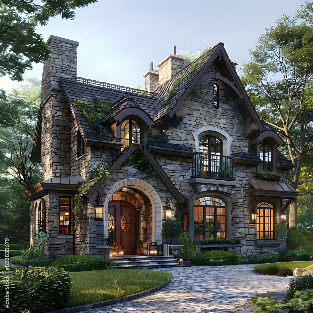 Fototapeta premium Countryside Villa