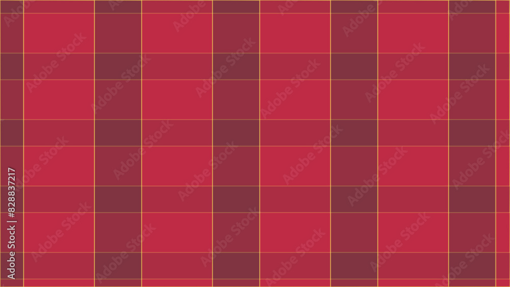 Plaid pattern in red, crimson and gold Plaid pattern in red, crimson and gold