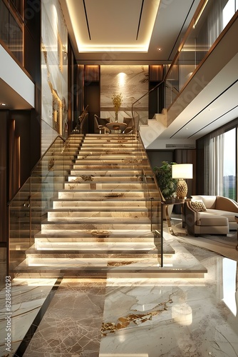 Staircase Design For Duplex Apartment