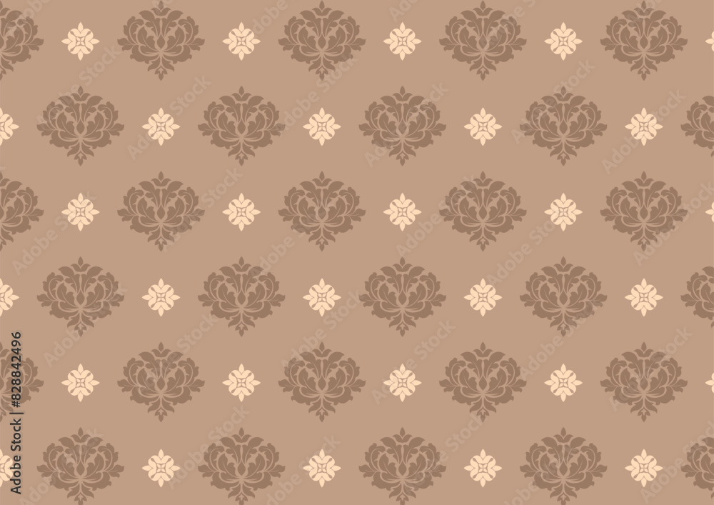 damask seamless vector background damask seamless vector background