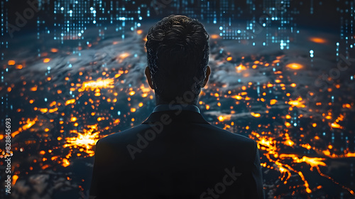 Create a scenario where a multinational corporation navigates the challenges of a cyber-attack, showcasing the resilience of its futuristic network security infrastructure and the importance of