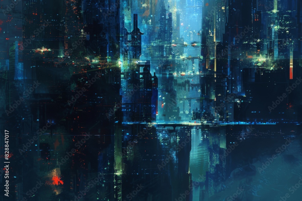 A dark and ominous place with a sense of unease A dark and ominous place with a sense of unease