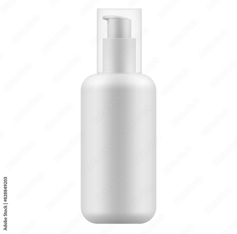 Blank plastic cosmetic bottle mockup on white background, White medical bottle, Small White Bottle of Hand Sanitizer, Skin Antiseptic, Antibacterial Fluid, Makeup Remover or Hair Spray Blank plastic cosmetic bottle mockup on white background, White medical bottle, Small White Bottle of Hand Sanitizer, Skin Antiseptic, Antibacterial Fluid, Makeup Remover or Hair Spray