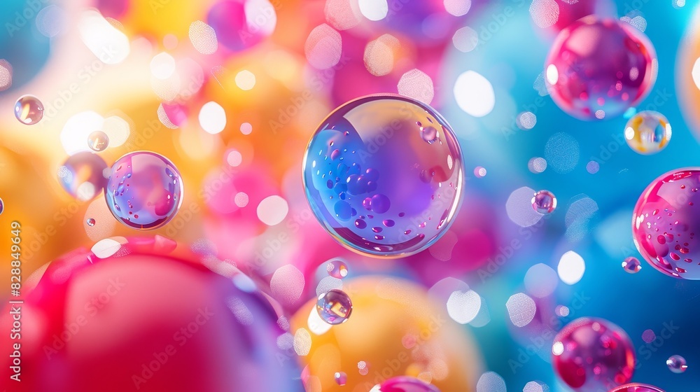 Energetic Sphere Trio: Playful Three-Dimensional Spheres Float in Vibrant Colors on Bright Background Energetic Sphere Trio: Playful Three-Dimensional Spheres Float in Vibrant Colors on Bright Background
