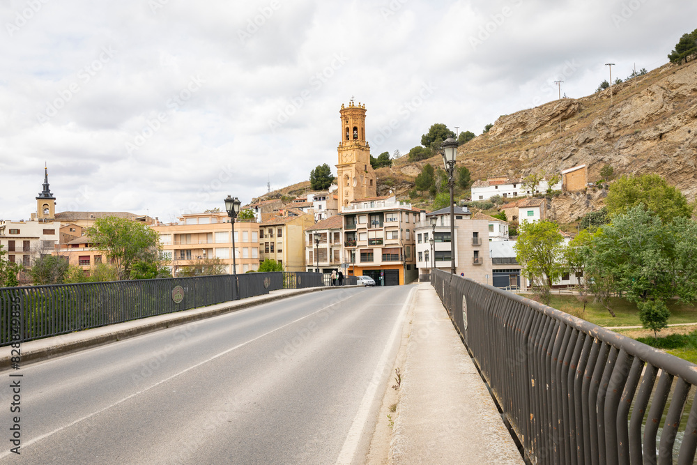 a view of Peralta (Azkoien) city, merindad of Olite, province of Navarra, Spain a view of Peralta (Azkoien) city, merindad of Olite, province of Navarra, Spain