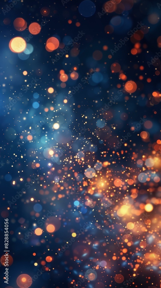 Colorful Abstract Bokeh Defocused Background Colorful Abstract Bokeh Defocused Background