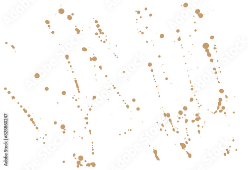 Overlay, elements of paint ink splatter.  Vector illustration