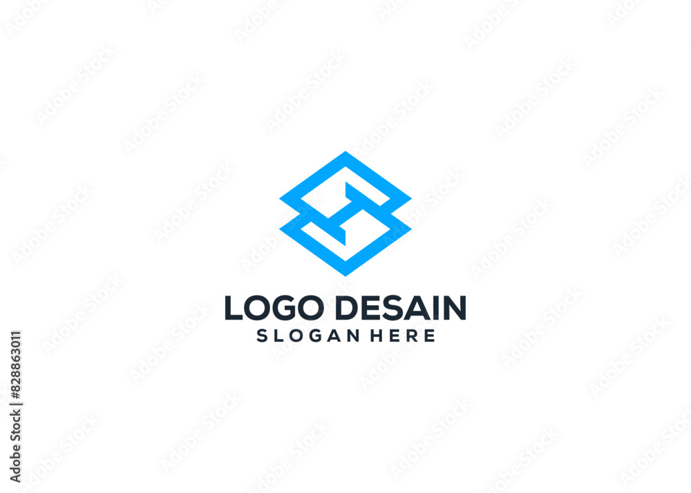 Initial Letter SH logo design, with hexagon logo icon design vector design template inspiration Initial Letter SH logo design, with hexagon logo icon design vector design template inspiration