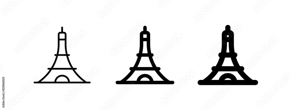 Editable tower vector icon. Landmark, monument, building, structure, architecture. Part of a big icon set family. Perfect for web and app interfaces, presentations, infographics, etc Editable tower vector icon. Landmark, monument, building, structure, architecture. Part of a big icon set family. Perfect for web and app interfaces, presentations, infographics, etc