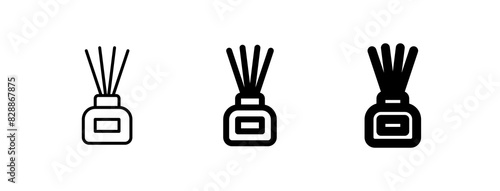 Editable incense sticks vector icon. Wellness  spa  relaxation. Part of a big icon set family. Perfect for web and app interfaces  presentations  infographics  etc