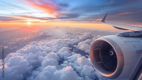 Luxurious sky-high escape. surreal retreat above the clouds with breathtaking views