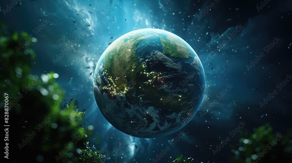Fototapeta premium Planet Earth UHD Wallpaper