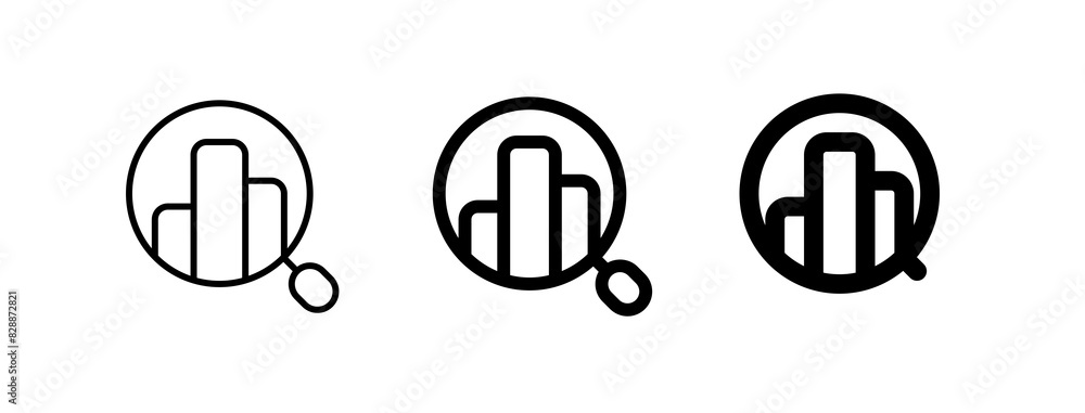 Editable data analysis vector icon. SEO, marketing, business. Part of a big icon set family. Perfect for web and app interfaces, presentations, infographics, etc Editable data analysis vector icon. SEO, marketing, business. Part of a big icon set family. Perfect for web and app interfaces, presentations, infographics, etc