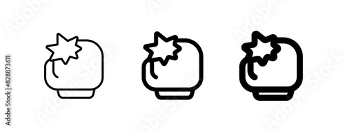 Editable fighting game, boxing glove vector icon. Video game, game elements. Part of a big icon set family. Perfect for web and app interfaces, presentations, infographics, etc