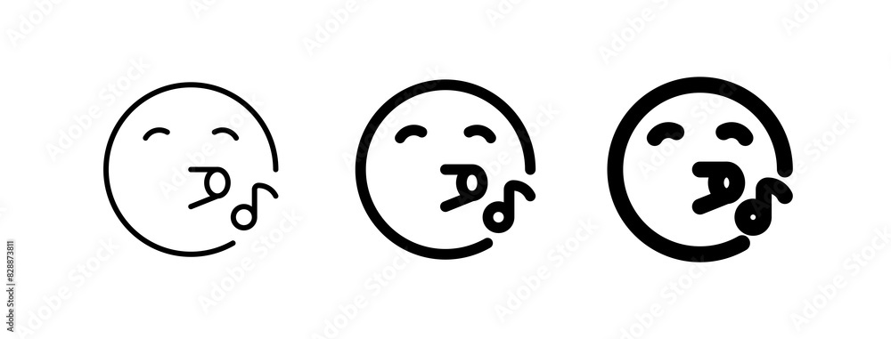 Editable whistle expression emoticon vector icon. Part of a big icon set family. Part of a big icon set family. Perfect for web and app interfaces, presentations, infographics, etc Editable whistle expression emoticon vector icon. Part of a big icon set family. Part of a big icon set family. Perfect for web and app interfaces, presentations, infographics, etc