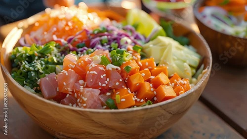 Featuring a menu filled with flavorpacked treats like Hawaiianstyle poke bowls and fresh coconut water the Surfside Snack Shack is a mustvisit for beachgoers. photo