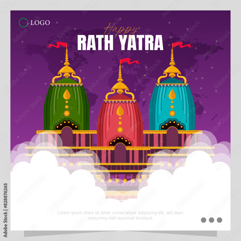 Rath Yatra, also known as the Festival of Chariots, is a Hindu festival celebrated primarily in the city of Puri, Odisha, India.