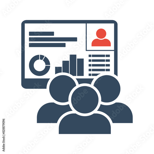 corporate education, annual report presentation, school distant teaching, online lesson or masterclass