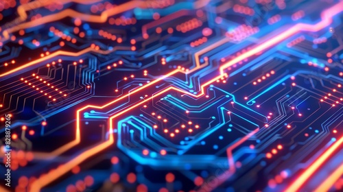 Wallpaper Mural Ai future beat. the symphony of tech support - concept ai development and the future of technology Torontodigital.ca