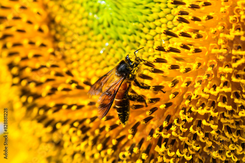 sunflower close up