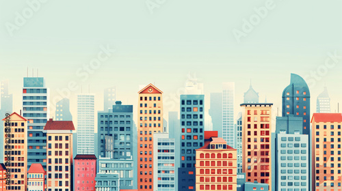 City life is a vibrant tapestry of diverse architecture and dynamic lifestyles. Skyscrapers tower over historic buildings  creating a skyline that tells stories of both past and future.