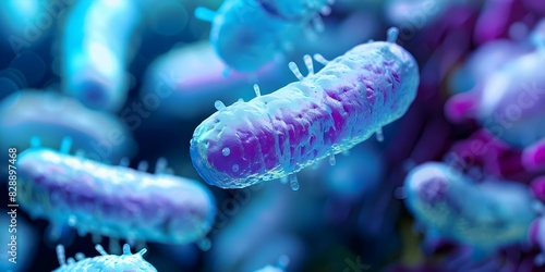 The Impact of Small Probiotic Bacteria on Gut Health, Digestion, and Immunity. Concept Gut Health, Probiotic Bacteria, Digestion, Immunity, Health Benefits