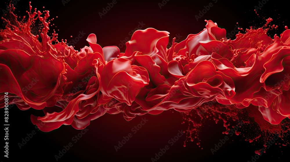 red liquid splash UHD Wallpaper red liquid splash UHD Wallpaper