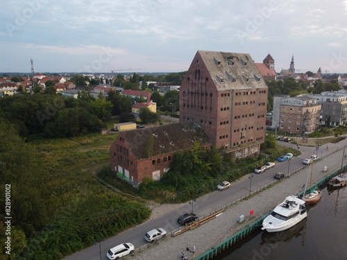 Sonnenuntergang über Greifswalder Ryck