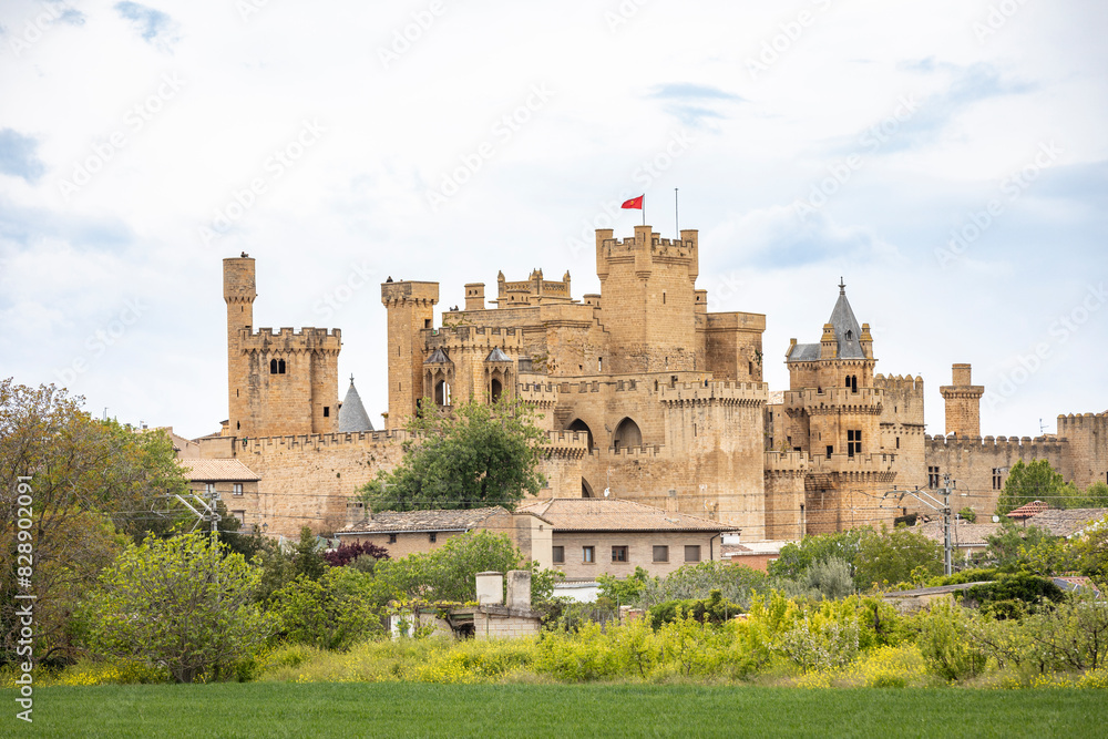 Olite Royal Castle (Palace of the Kings of Navarre), province of Navarra, Spain Olite Royal Castle (Palace of the Kings of Navarre), province of Navarra, Spain