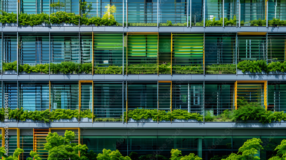 A green and leafy walkway with a staircase leading up to it A green and leafy walkway with a staircase leading up to it