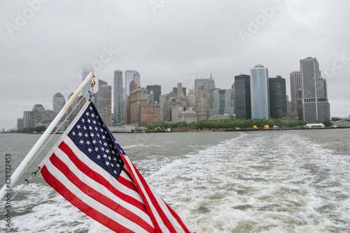 Manhattan in Wolken