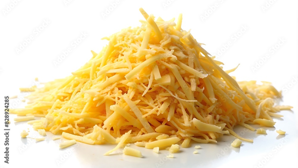 Cheese Heaven, Exquisite Grated Cheese on White
Cheese Heaven, Exquisite Grated Cheese on White