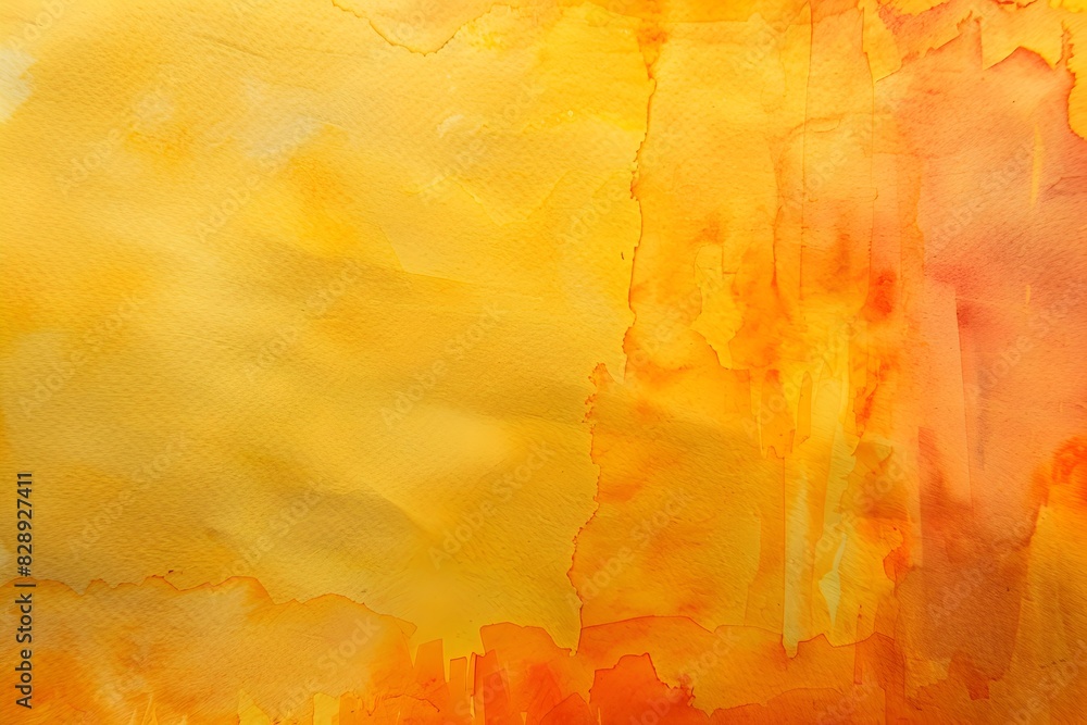 watercolor, golden yellow background paper with thin line of orange water color on the right side
watercolor, golden yellow background paper with thin line of orange water color on the right side