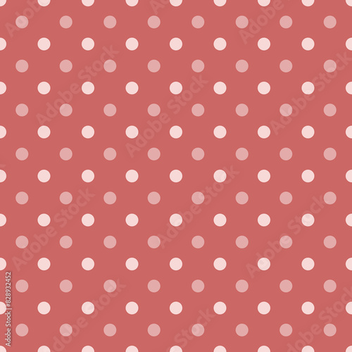Simple, seamless polka dot background