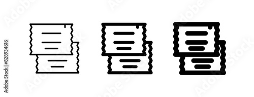 Editable sugar pack vector icon. Cafe, coffee shop, restaurant, drink, beverages. Part of a big icon set family. Perfect for web and app interfaces, presentations, infographics, etc