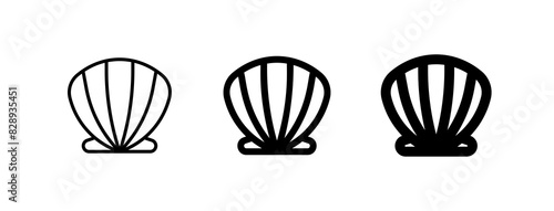 Editable sea shell vector icon. Part of a big icon set family. Perfect for web and app interfaces, presentations, infographics, etc