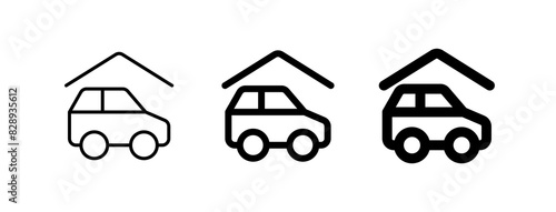 Editable parking area, car park vector icon. Part of a big icon set family. Perfect for web and app interfaces, presentations, infographics, etc