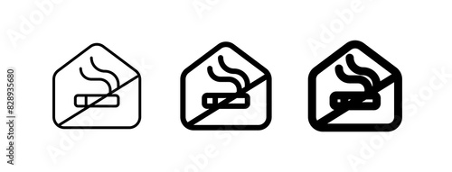 Editable no smoking room vector icon. Part of a big icon set family. Perfect for web and app interfaces, presentations, infographics, etc