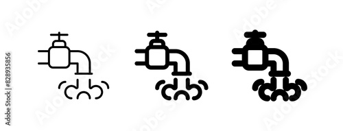 Editable water faucet vector icon. Part of a big icon set family. Perfect for web and app interfaces, presentations, infographics, etc