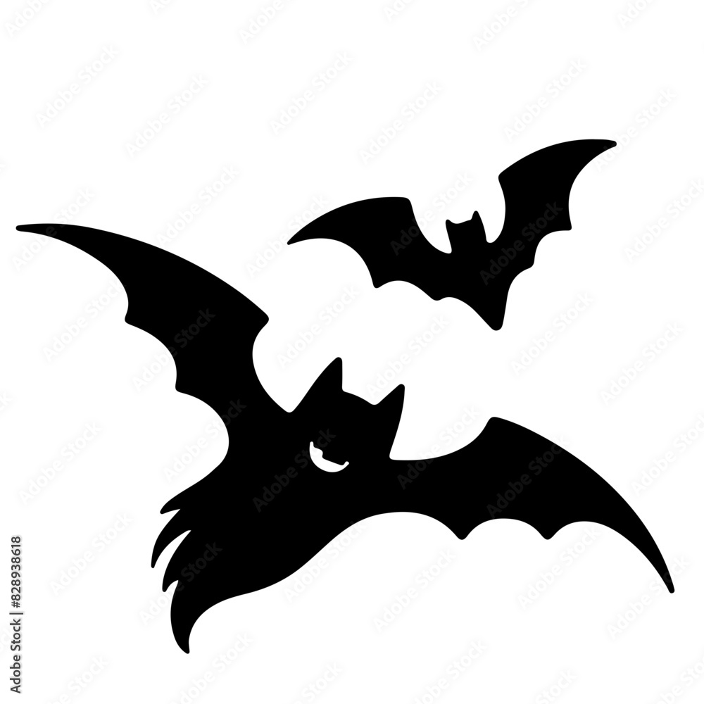 set of halloween bats set of halloween bats