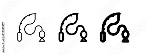 Editable fishing vector icon. Part of a big icon set family. Perfect for web and app interfaces, presentations, infographics, etc