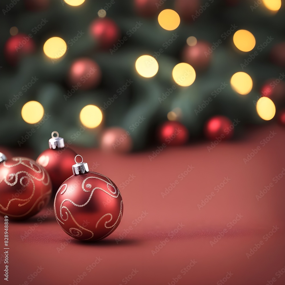 A Christmas blured background A Christmas blured background