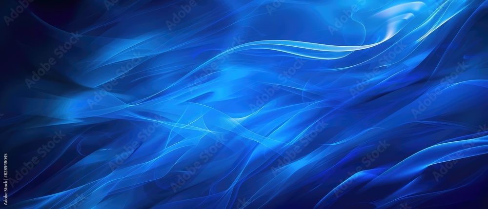 Fototapeta premium abstract blue curve background design art work banner presentation template invitation