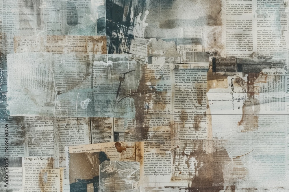 Designed background. Digital collage made of newspaper clippings. Designed background. Digital collage made of newspaper clippings.