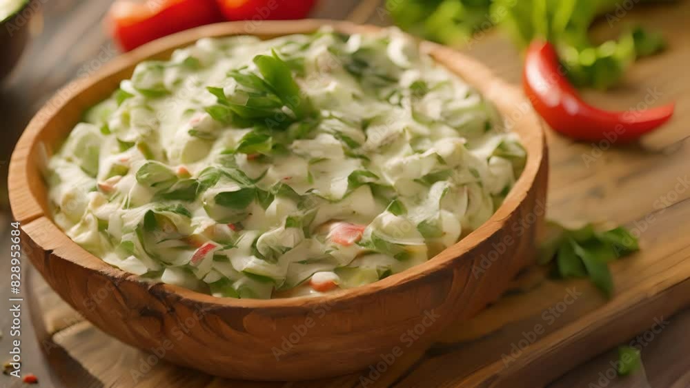 Creamy callaloo dip made with tender callaloo greens traditional in Caribbean cuisine. Creamy callaloo dip made with tender callaloo greens traditional in Caribbean cuisine.