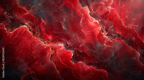 Background of Red Marble Bold and unique, making a strong statement,space for text photo
