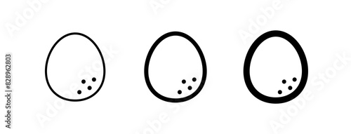 Editable egg vector icon. Part of a big icon set family. Perfect for web and app interfaces, presentations, infographics, etc