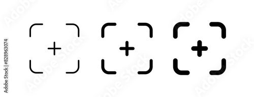 Editable focus vector icon. Part of a big icon set family. Perfect for web and app interfaces, presentations, infographics, etc